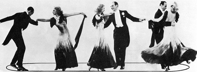 Fred Astaire y Gingers Rogers