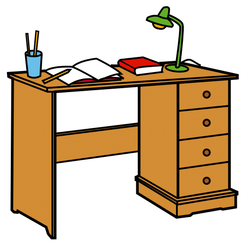 Imagen que muestra pictograma mesa de estudio