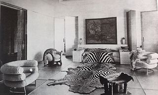 Muebles del Salón de Cristal, por Eileen Gray, 1932
