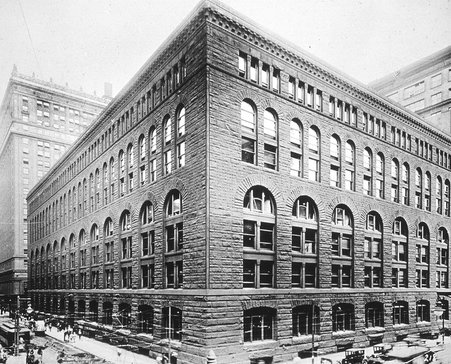 Henry H. Richardson, Almacenes Marshall, 1887