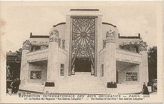 Pabellón de las galerías Lafayette