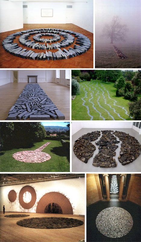 Selección de obras de Richard Long