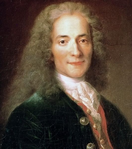 Retrato de Voltaire