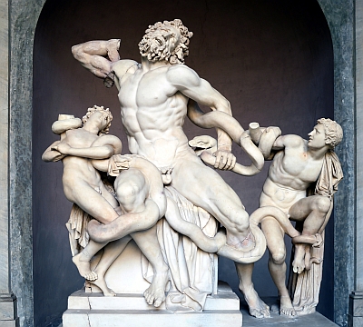 Laocoonte y sus hijos