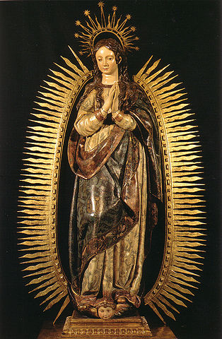 Inmaculada de la Redondela, de Gregorio Fernández