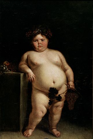 La Monstrua desnuda, pintada por Juan Carreño en 1680