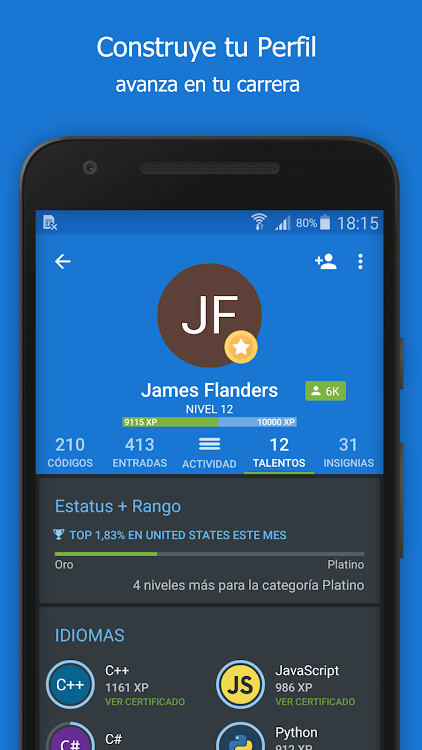 Perfil SoloLearn Perfil SoloLearn