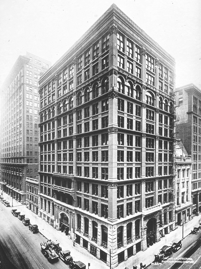 Home Insurance Building. La Baron Jenney. Chhicago. 1884