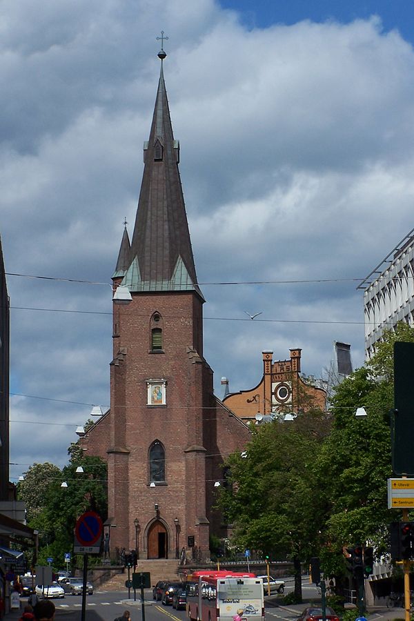 Catedral de San Olaf. Oslo. 1860.
