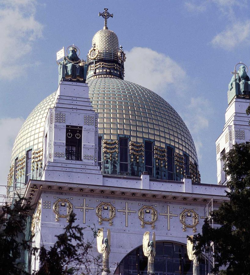 Iglesia Steinhof, Viena. Wagner