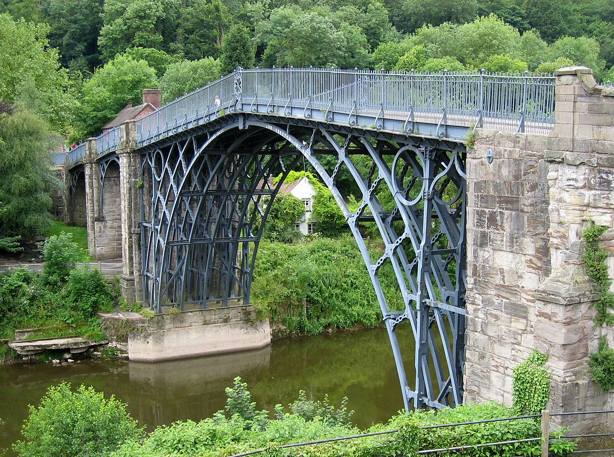 Puente de Hierro de Shropshire. Inglaterra. 1775