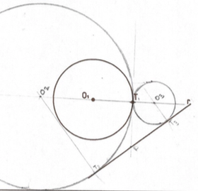circunferencias tangentes
