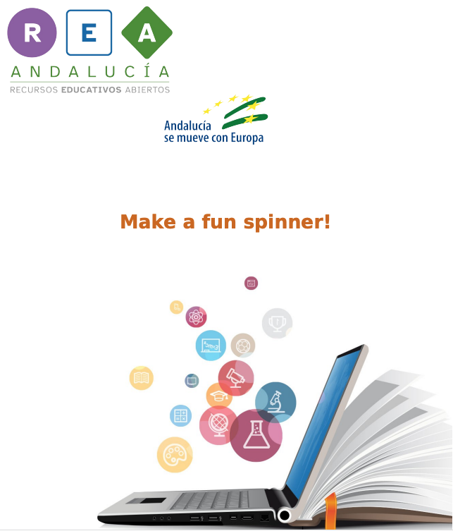 Accede al recurso Make a fun spinner!