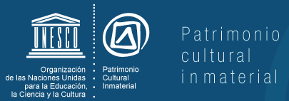 Logo de Patrimonio Cultural Inmaterial de la UNESCO
