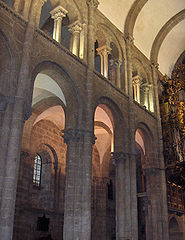 Triforio de la catedral de Santiago