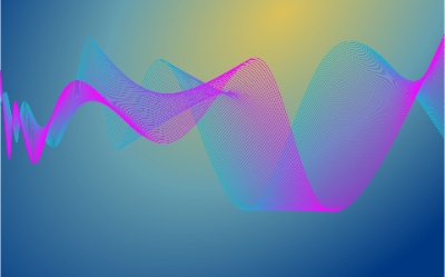 Frecuencia de ondas sonoras. Imagen de la frecuencia de ondas sonoras.