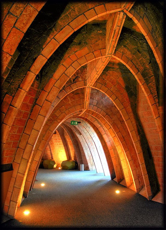 Desván de la Casa Milá (La Pedrera), obra de Antonio Gaudí
