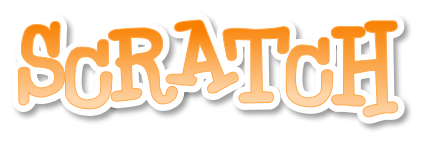 La imagen muestra el nombre de Scratch según su logotipo