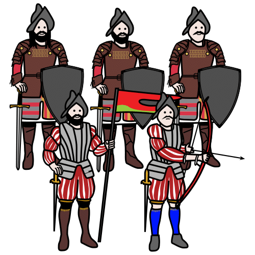Picrograma guerreros