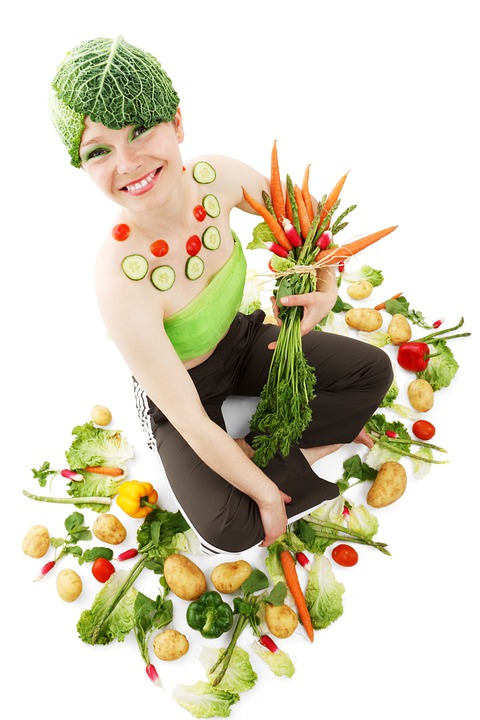 Schöne und gesunde Ernährung