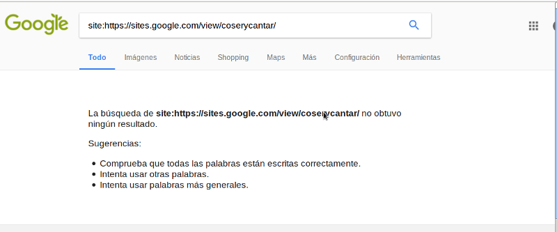 Imagen de No aparecemos en google