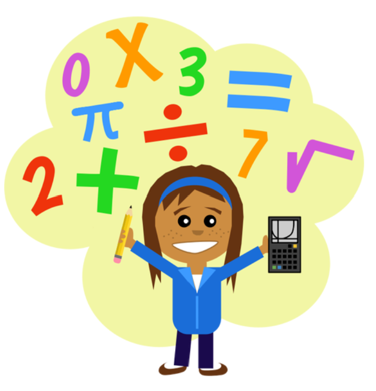 Chica y las matemáticas