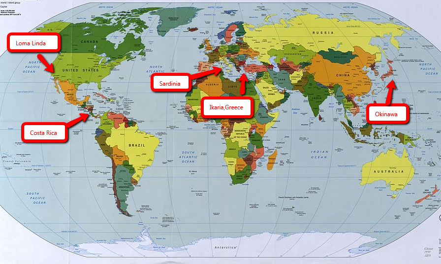 world map