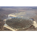 Central solar de torre, en Andalucía