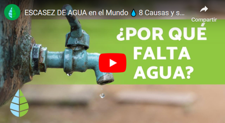 Vídeo sobre las causas-consecuencias escasez de agua