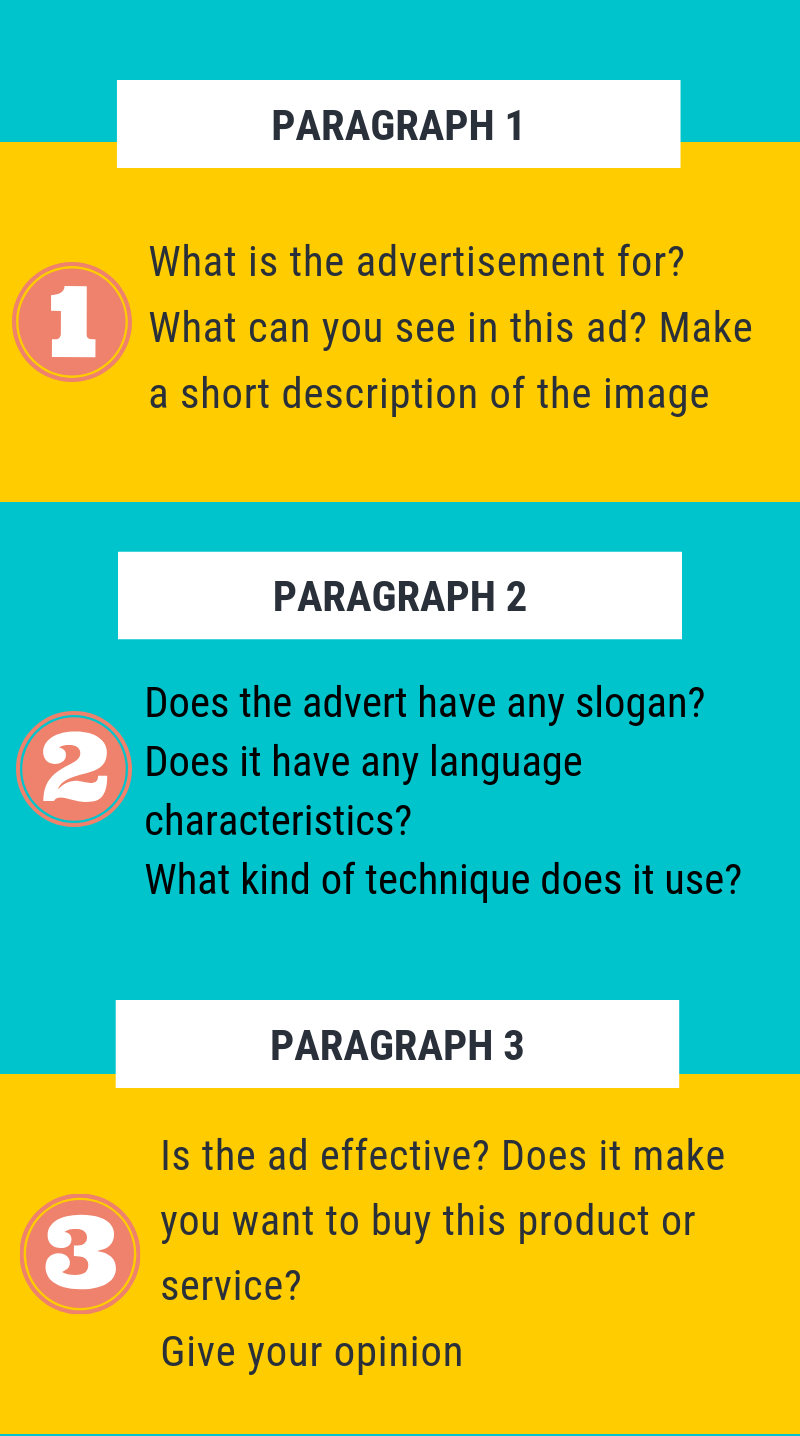 Instrucciones comentario publicidad