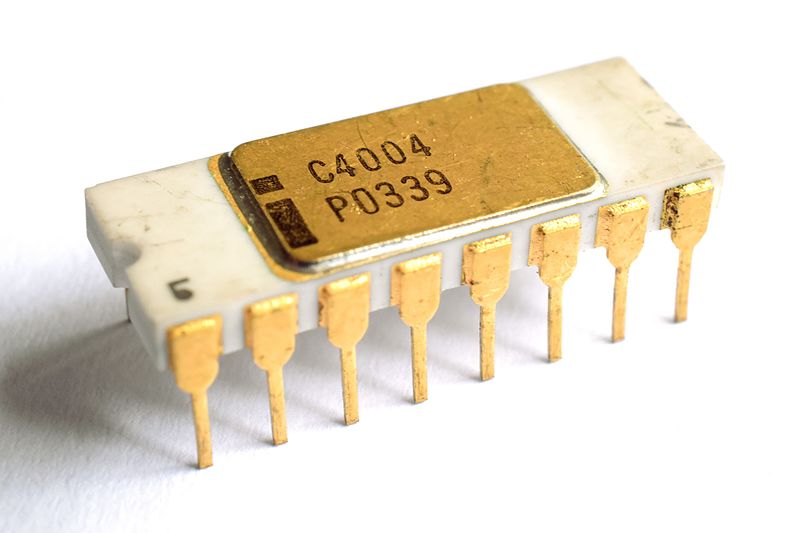 Intel 4004 el primer microprocesador