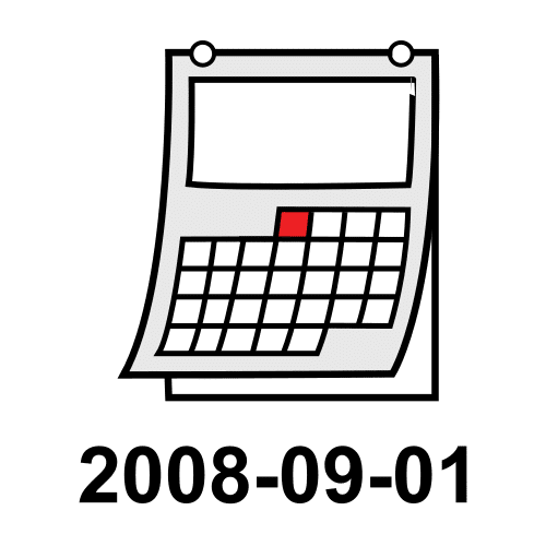 La imagen muestra un calendario con una fecha marcada. 