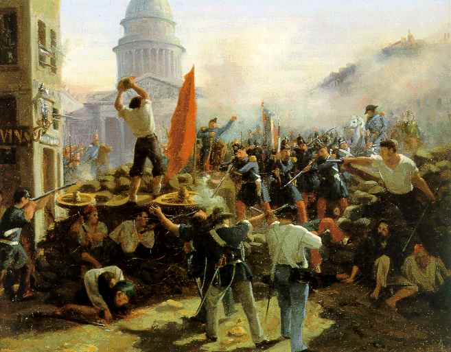 Barricadas en París