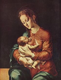 Luis de Morales es el autor de esta Venus con el Niño