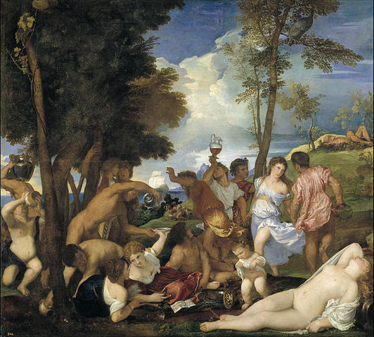 La Bacanal de Tiziano
