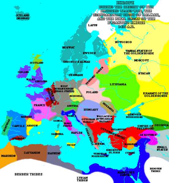 Europa en 1430