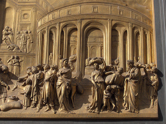 La Historia de José, también en las puertas del Baptisterio de Florencia