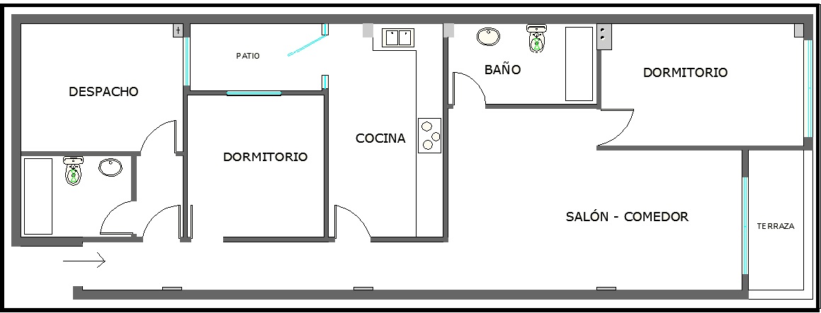Planta de una casa