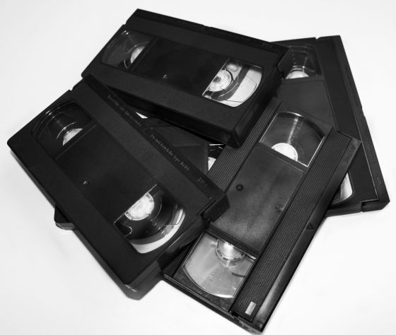 Foto cintas de vídeo VHS