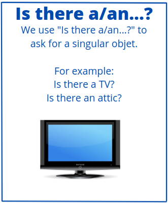 En la imagen puedes ver la explicación y ejemplo de cómo usar hay en interrogativa singular en inglés: Is there any…?