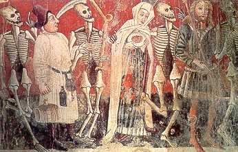 Representacin pictrica de la muerte en la Edad Media.