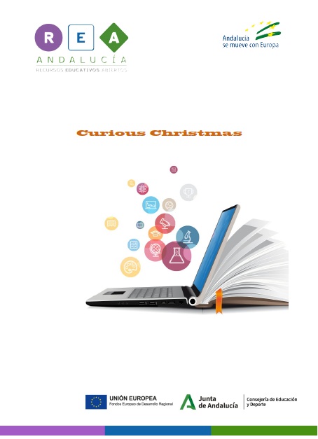 La imagen muestra la portada del documento Curious Christmas