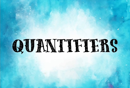 Quantifiers video