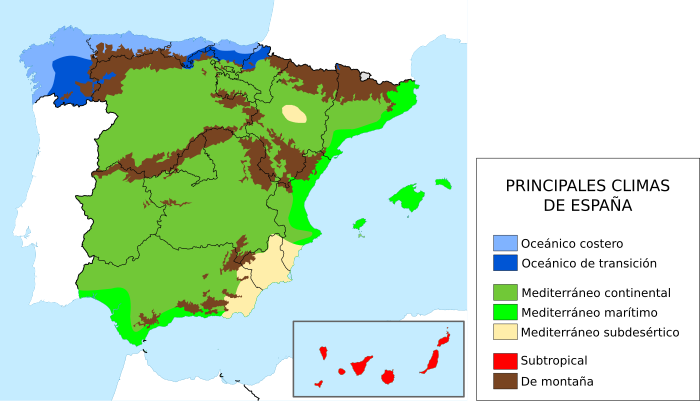 Climas de España