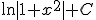 \ln |1+ x^2| +C 