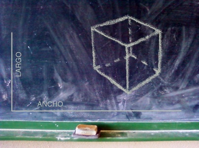 dibujo de un cubo
