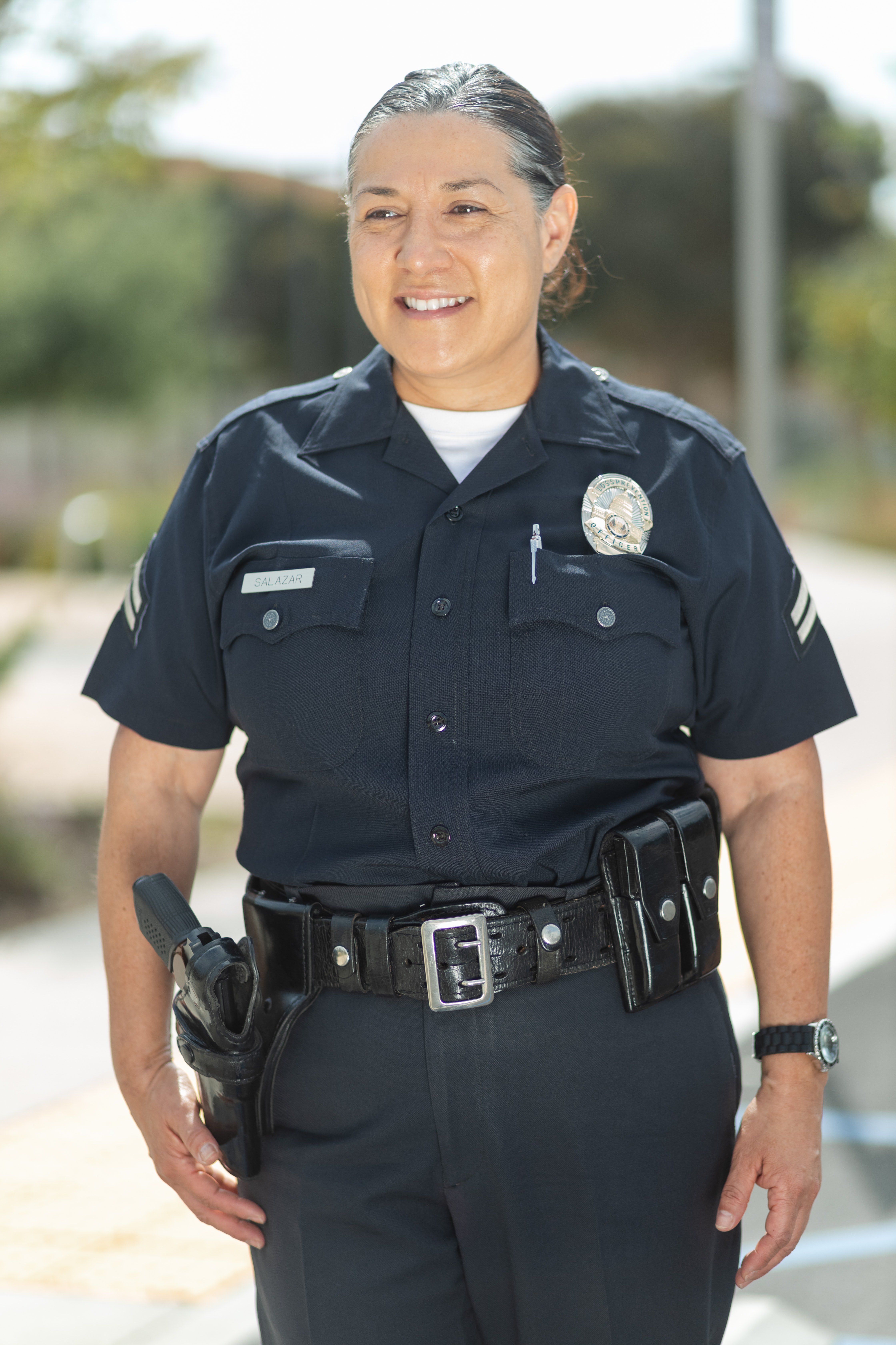 Mujer policía.