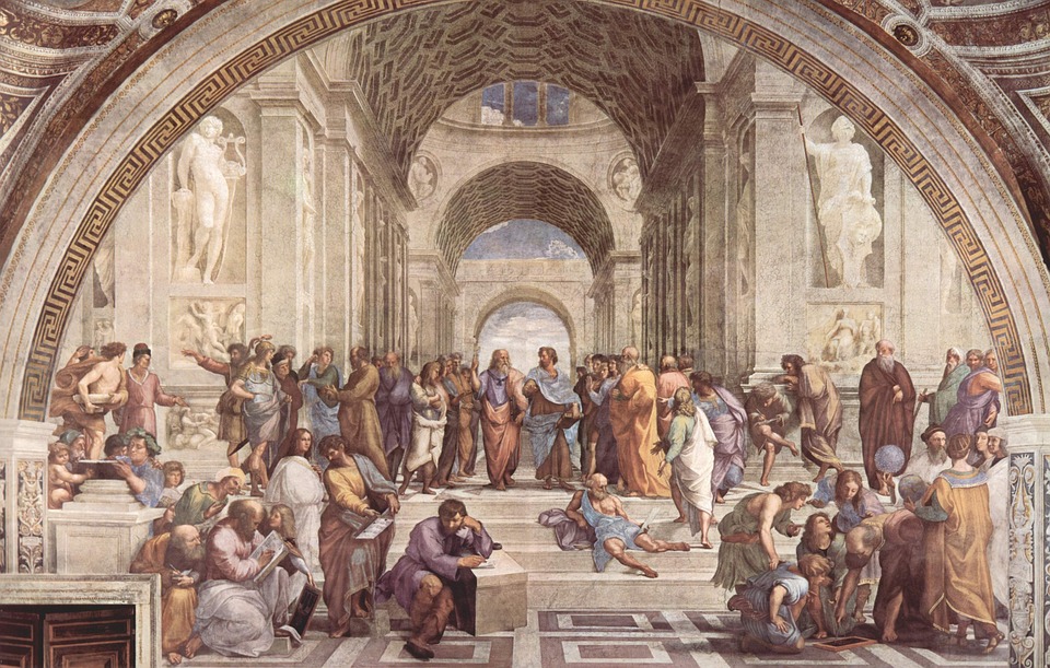 La Escuela de Atenas, de Rafael