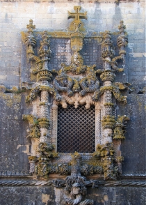 Ventana del Convento de Cristo en Tomar