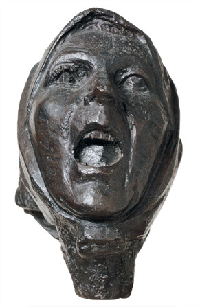 Cabeza de Monserrat gritando. Julio González